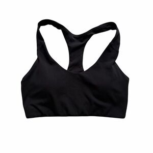 Old Navy Black Racerback Athletic Bra